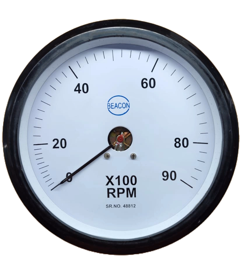 Beacon Industrial Analog Tachometer Gauge — Electronic Equipments