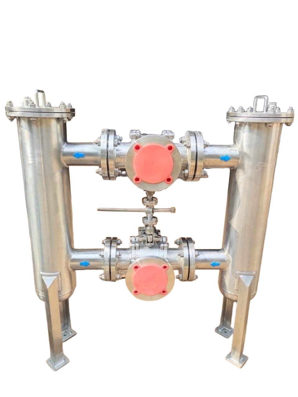 SS/CS Duplex Basket Strainer: Continuous Service view 2