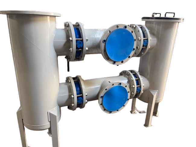 Duplex Fabricated Filter Housing — Industrial Filtration